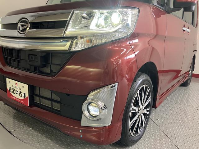 タントカスタムＸ　トップエディションＳＡII純正ナビ　フルセグＴＶ　後席モニター　オートエアコン　前方ドラレコ　スマートアシストＩＩ（愛媛県）の中古車