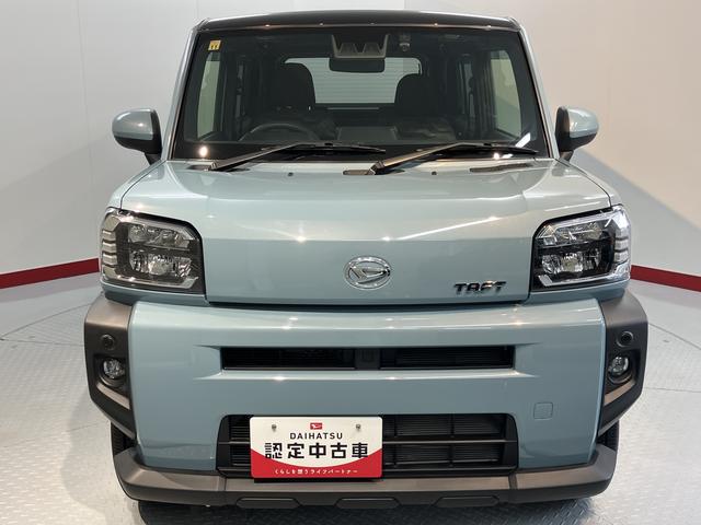 タフトＧ純正ナビ　フルセグＴＶ　ＣＤ　ＤＶＤ　ＵＳＢ　Ｂｌｕｅｔｏｏｔｈ　ドラレコ　前席シートヒーター　オートライト　ＬＥＤヘッドライト　プッシュスタート　アイドリングストップ　電動格納ドアミラー（愛媛県）の中古車