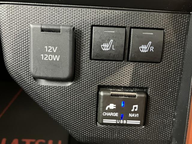 タフトＧ純正ナビ　フルセグＴＶ　ＣＤ　ＤＶＤ　ＵＳＢ　Ｂｌｕｅｔｏｏｔｈ　ドラレコ　前席シートヒーター　オートライト　ＬＥＤヘッドライト　プッシュスタート　アイドリングストップ　電動格納ドアミラー（愛媛県）の中古車