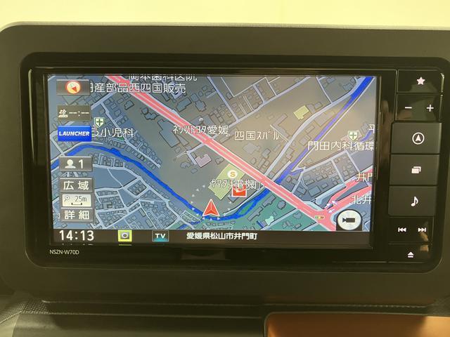 タフトＧ純正ナビ　フルセグＴＶ　ＣＤ　ＤＶＤ　ＵＳＢ　Ｂｌｕｅｔｏｏｔｈ　ドラレコ　前席シートヒーター　オートライト　ＬＥＤヘッドライト　プッシュスタート　アイドリングストップ　電動格納ドアミラー（愛媛県）の中古車