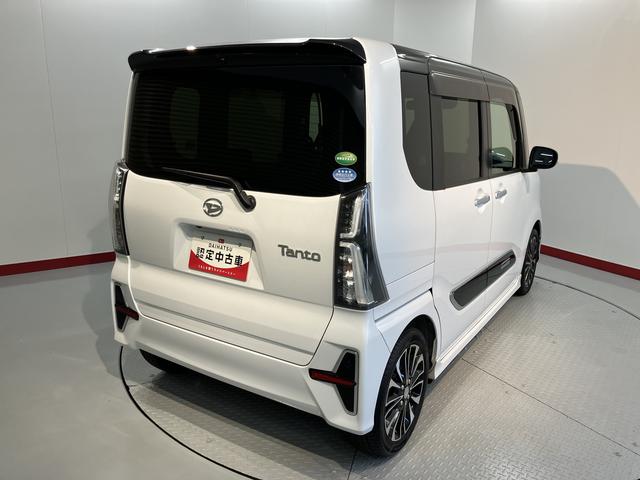 タントカスタムＲＳセレクション純正ナビ　パノラマモニター　地上デジタルＴＶ　ＣＤ　ＤＶＤ　Ｂｌｕｅｔｏｏｔｈ　プッシュスタート　両側電動スライドドア　運転席助手席シートヒーター　クルーズコントロール　ＬＥＤヘッドライト（愛媛県）の中古車