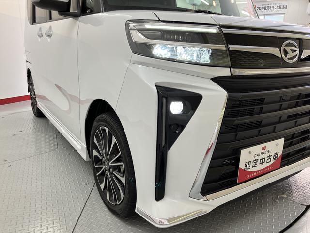 タントカスタムＲＳ両側電動スライドドア　プッシュスタート　オートライト　オートエアコン　ＬＥＤヘッドライト　フォグランプ　左右前席シートヒーター　電動パーキング　バックカメラ（愛媛県）の中古車