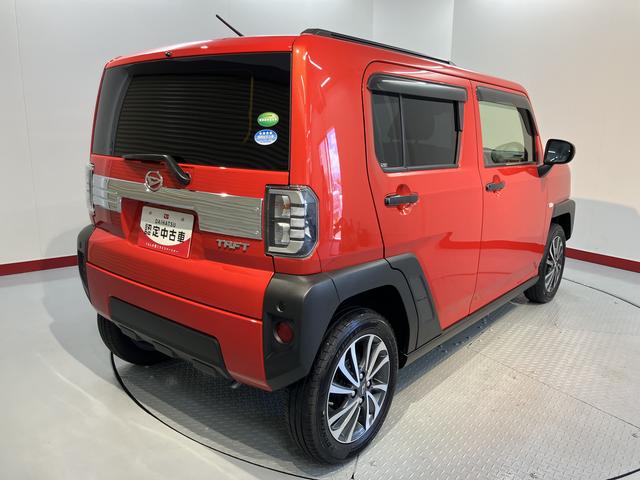 タフトＧターボ純正ナビ　パノラマモニター　前後ドライブレコーダー　クルーズコントロール　ＬＥＤヘッドライト　フォグランプ　プッシュスタート　オートライト　オートエアコン　前席左右シートヒーター　スマートアシスト（愛媛県）の中古車