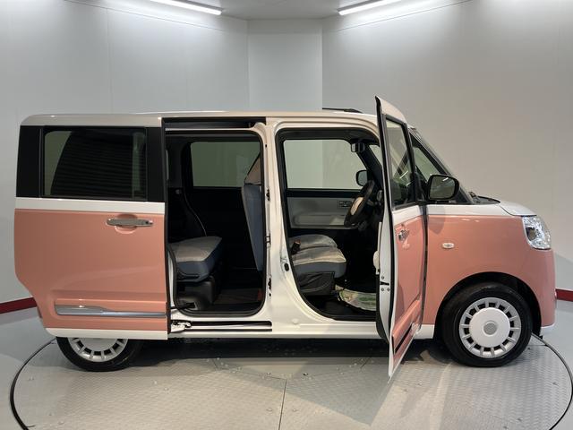 ムーヴキャンバスストライプスＧプッシュスタート　両側電動スライドドア　アイドリングストップ　コーナーセンサー　ＬＥＤヘッドライト　オートライト　オートマチックハイビーム　電動パーキングブレーキ（ホールド機能付）（愛媛県）の中古車