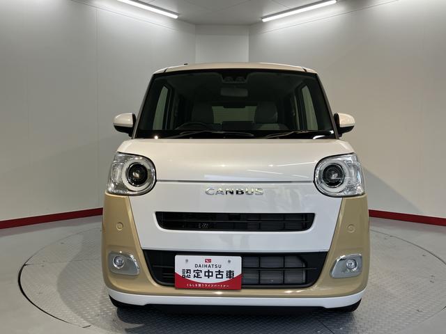 ムーヴキャンバスストライプスＧスマアシ　プッシュスタート　両側電動スライドドア　アイドリングストップ　コーナーセンサー　ＬＥＤヘッドライト　オートライト　ＡＤＢ　電動パーキングブレーキ（ホールド機能付）　バックカメラ（愛媛県）の中古車