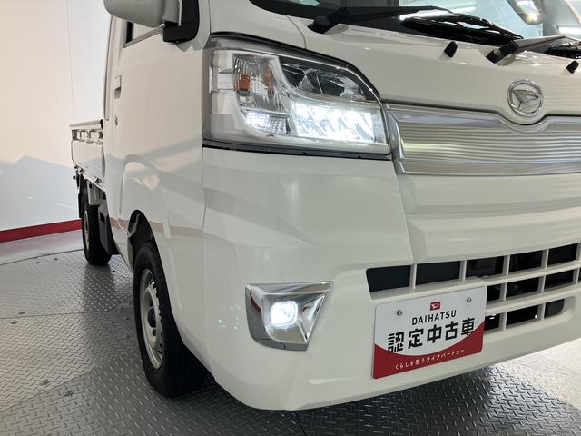 ハイゼットトラックジャンボＳＡIIIｔエアコン　パワステ　パワーウインドウ　キーレスエントリー　ＣＤステレオ　運転席・助手席エアバック　ＡＢＳ　ＬＥＤヘッドライト　フォグランプ　作業灯　２ＷＤ車　４速オートマチック（愛媛県）の中古車