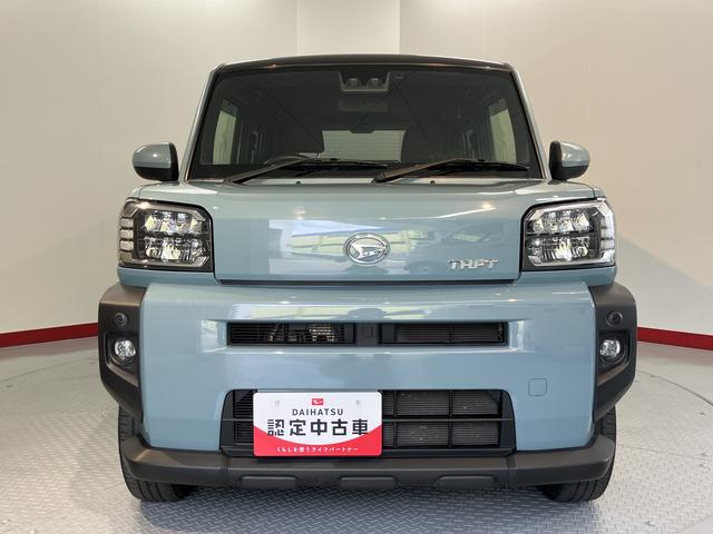 タフトＧターボＣＤデッキ　ＥＴＣ車載器　プッシュスタート　クルーズコントロール　アルミホイール　左右シートヒーター　ＬＥＤヘッドライト　オートハイビーム　フォグランプ　オートエアコン　電動パーキング（愛媛県）の中古車