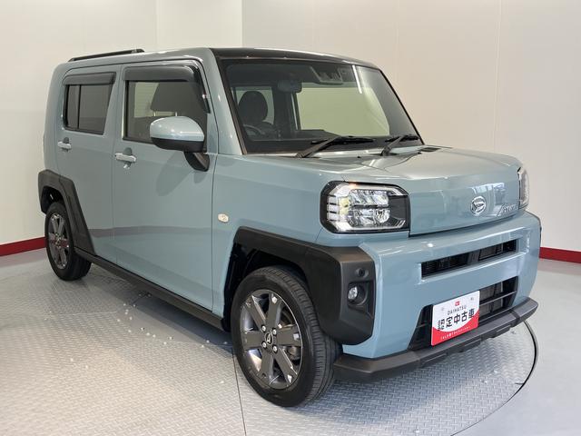 タフトＧターボＣＤデッキ　ＥＴＣ車載器　プッシュスタート　クルーズコントロール　アルミホイール　左右シートヒーター　ＬＥＤヘッドライト　オートハイビーム　フォグランプ　オートエアコン　電動パーキング（愛媛県）の中古車