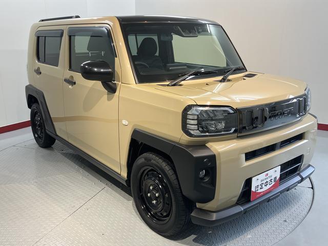 タフトＧターボ２ＷＤ　セパレートシート　運転席・助手席シートヒーター　アイドリングストップ車　コーナーセンサー　オートライト　オートマチックハイビーム　パーキングブレーキ　オートブレーキホールド（愛媛県）の中古車