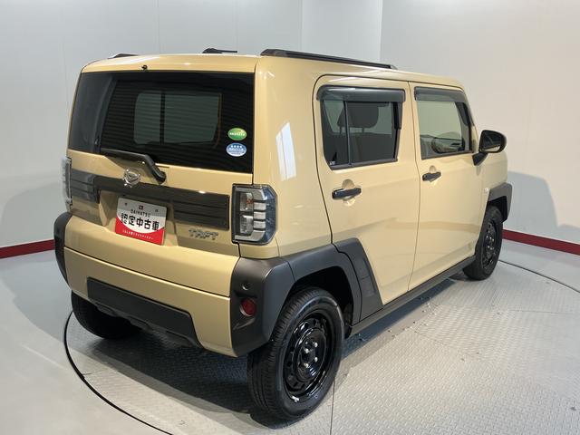 タフトＧターボ２ＷＤ　セパレートシート　運転席・助手席シートヒーター　アイドリングストップ車　コーナーセンサー　オートライト　オートマチックハイビーム　パーキングブレーキ　オートブレーキホールド（愛媛県）の中古車