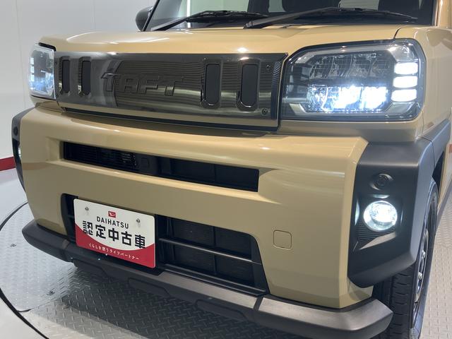 タフトＧターボ２ＷＤ　セパレートシート　運転席・助手席シートヒーター　アイドリングストップ車　コーナーセンサー　オートライト　オートマチックハイビーム　パーキングブレーキ　オートブレーキホールド（愛媛県）の中古車