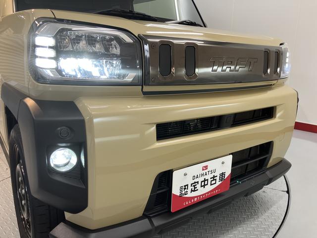 タフトＧターボ２ＷＤ　セパレートシート　運転席・助手席シートヒーター　アイドリングストップ車　コーナーセンサー　オートライト　オートマチックハイビーム　パーキングブレーキ　オートブレーキホールド（愛媛県）の中古車