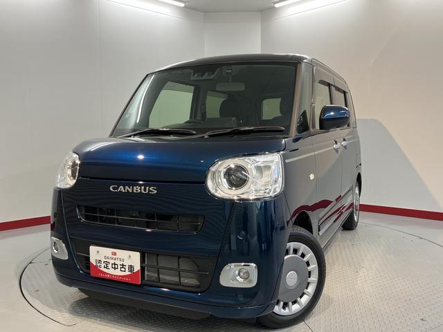 ムーヴキャンバスセオリーＧターボ２ＷＤ　プッシュスタート　両側電動スライドドア　コーナーセンサー　アイドリングストップ車　オートライト　オートマチックハイビーム（ＡＤＢ）　前席シートヒーター　電動パーキングブレーキ　ベンチシート（愛媛県）の中古車