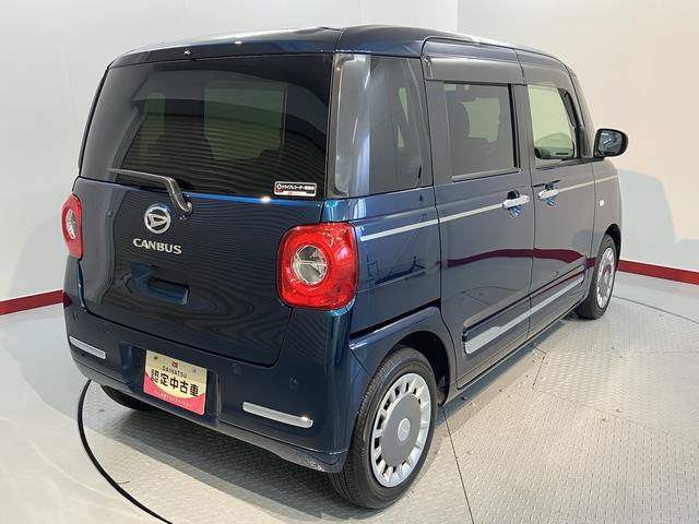 ムーヴキャンバスセオリーＧターボ２ＷＤ　プッシュスタート　両側電動スライドドア　コーナーセンサー　アイドリングストップ車　オートライト　オートマチックハイビーム（ＡＤＢ）　前席シートヒーター　電動パーキングブレーキ　ベンチシート（愛媛県）の中古車