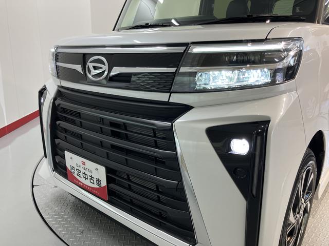 タントカスタムＸ両側電動スライドドア　前席シートヒーター　電動パーキング　オートライト　ＬＥＤヘッドライト　プッシュスタート　アイドリングストップ　キーフリーシステム　電動格納ドアミラー（愛媛県）の中古車