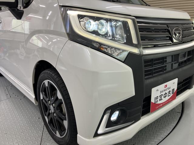 ムーヴカスタム　ＲＳ　ハイパーＳＡII純正ナビ　バックカメラ　ＥＴＣ車載器　フルセグＴＶ　プッシュスタート　オートエアコン　オートライト　ＬＥＤヘッドライト　フォグランプ　ベンチシート　アイドリングストップ　スマートアシスト（愛媛県）の中古車
