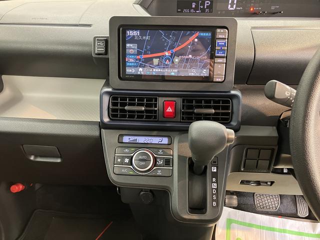 タントＬ純正ナビ　フルセグＴＶ　ＣＤ　ＤＶＤ　ＵＳＢ　Ｂｌｕｅｔｏｏｔｈ　ＥＴＣ　ドラレコ　両側電動スライドドア　障害物センサー　オートライト　ＬＥＤヘッドライト　プッシュスタート　アイドリングストップ（愛媛県）の中古車