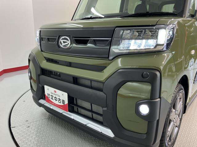 タントファンクロスターボ両側電動スライドドア　前席シートヒーター　オートライト　ＬＥＤヘッドライト　電動パーキング　障害物センサー　プッシュスタート　アイドリングストップ　キーフリーシステム　電動格納ドアミラー（愛媛県）の中古車