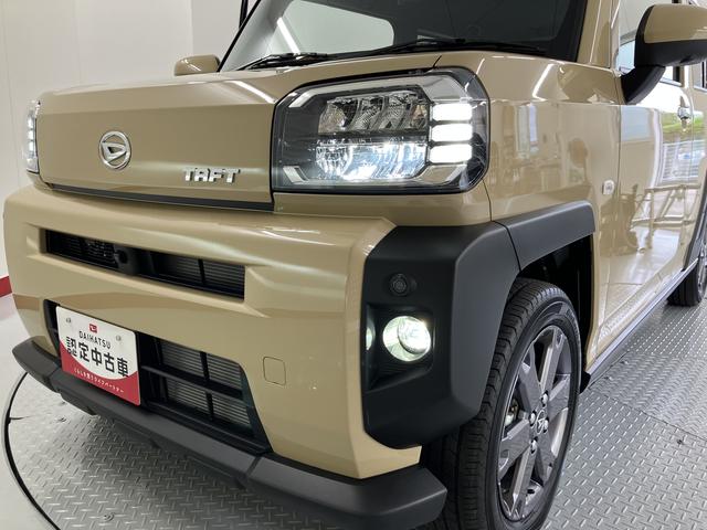 タフトＧターボパノラマカメラ装着車　プッシュスタート　アダプティブクルーズコントロール　ＬＥＤヘッドライト　オートライト　フォグランプ　オートエアコン　左右シートヒーター　電子パーキング　アイドリングストップ（愛媛県）の中古車