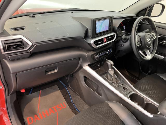 ロッキープレミアムＧ　ＨＥＶ純正ナビ　バックカメラ　フルセグＴＶ　ＣＤ　ＤＶＤ　ＵＳＢ　Ｂｌｕｅｔｏｏｔｈ　ドラレコ　前席シートヒーター　オートライト　ＬＥＤヘッドライト　障害物センサー　プッシュスタート　電動パーキング（愛媛県）の中古車