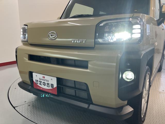 タフトＧプッシュスタート　電動パーキング　ＬＥＤヘッドライト　オートライト　運転席助手席シートヒーター　フォグランプ　純正アルミホイール　サンルーフ　オーディオレス　バックカメラ（愛媛県）の中古車