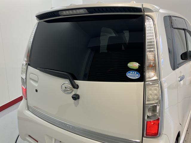 ムーヴカスタム　ＲＳ２ＷＤ　プッシュスタート　ベンチシート　オートライト　ＨＩＤヘッドライト　フロントフォグランプ　　バックカメラ装着車　Aftermarketドライブレコーダー（愛媛県）の中古車