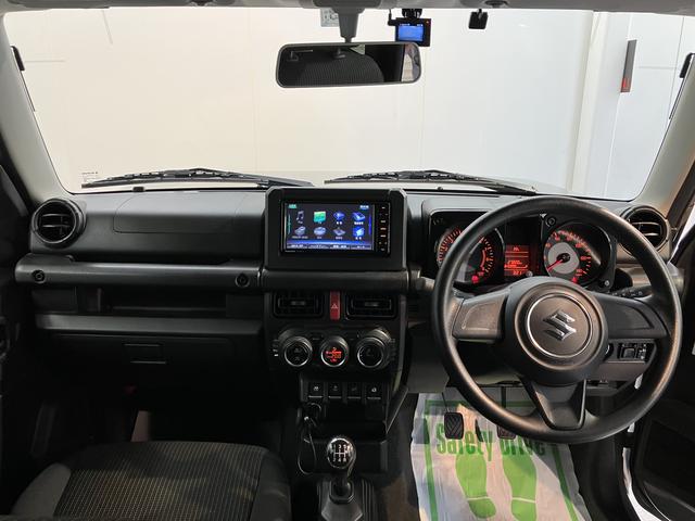 ジムニーＸＬ４ＷＤ　５ＭＴ車　純正ナビ　フルセグＴＶ　ＣＤ　ＤＶＤ　ＵＳＢ　Ｂｌｕｅｔｏｏｔｈ　ＥＴＣ　社外ドライブレコーダー　プッシュスタート　前席シートヒーター　フォグランプ（愛媛県）の中古車