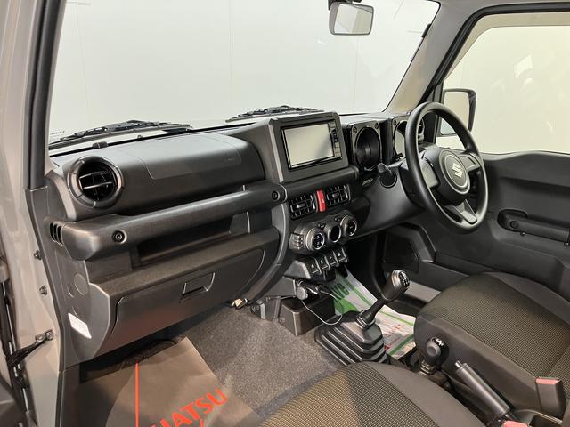 ジムニーＸＬ４ＷＤ　５ＭＴ車　純正ナビ　フルセグＴＶ　ＣＤ　ＤＶＤ　ＵＳＢ　Ｂｌｕｅｔｏｏｔｈ　ＥＴＣ　社外ドライブレコーダー　プッシュスタート　前席シートヒーター　フォグランプ（愛媛県）の中古車