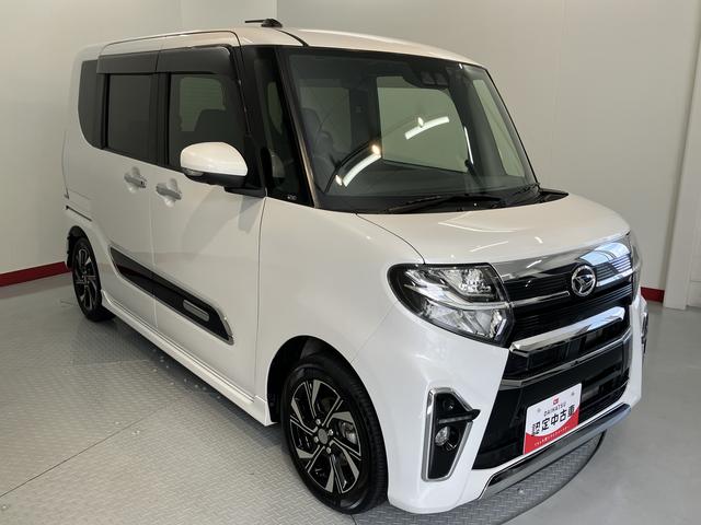 タントカスタムＸスタイルセレクション２ＷＤ　プッシュスタート　両側電動スライドドア　コーナーセンサー　アイドリングストップ車　オートライト　オートマチックハイビーム　ＬＥＤヘッドライト　フロントフォグランプ　運転席・助手席シートヒーター（愛媛県）の中古車