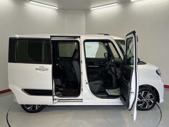 タントカスタムＸスタイルセレクション２ＷＤ　プッシュスタート　両側電動スライドドア　コーナーセンサー　アイドリングストップ車　オートライト　オートマチックハイビーム　ＬＥＤヘッドライト　フロントフォグランプ　運転席・助手席シートヒーター（愛媛県）の中古車