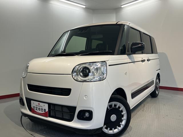 ムーヴキャンバスセオリーＧ２ＷＤ　電動パーキングブレーキ　オートブレーキホールド　ベンチシート　運転席・助手席シートヒーター　プッシュスタート　両側電動スライドドア　コーナーセンサー　アイドリングストップ車　オートライト（愛媛県）の中古車