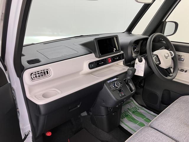 ムーヴキャンバスストライプスＧターボ両側電動スライドドア　プッシュスタート　アダプティブクルーズコントロール　左右シートヒーター　電動パーキング　ＬＥＤヘッドライト　フォグランプ　バックカメラ　アダプティブドライビングビーム（愛媛県）の中古車