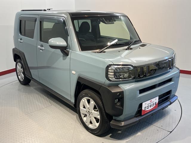 タフトGプッシュスタート コーナーセンサー アイドリングストップ車 オートライト オートマチックハイビーム 電動パーキングブレーキ オートブレーキホールド 運転席・助手席シートヒーター LEDヘッドライト(愛媛県)の中古車