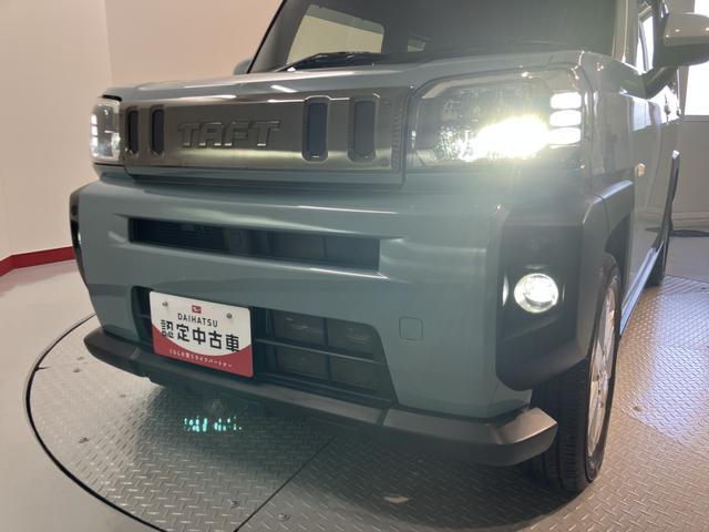タフトGプッシュスタート コーナーセンサー アイドリングストップ車 オートライト オートマチックハイビーム 電動パーキングブレーキ オートブレーキホールド 運転席・助手席シートヒーター LEDヘッドライト(愛媛県)の中古車