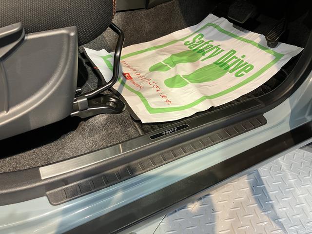 タフトGプッシュスタート コーナーセンサー アイドリングストップ車 オートライト オートマチックハイビーム 電動パーキングブレーキ オートブレーキホールド 運転席・助手席シートヒーター LEDヘッドライト(愛媛県)の中古車