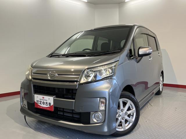 ムーヴカスタム　Ｘリミテッド　ＳＡ２ＷＤ　　プッシュスタート　アイドリングストップ車　ＨＩＤヘッドライト　フロントフォグランプ　ベンチシート　純正ナビ　純正ＥＴＣ車載器　ワンセグＴＶ　純正アルミホイール　ＣＤ　ＵＳＢ　バックカメラ（愛媛県）の中古車