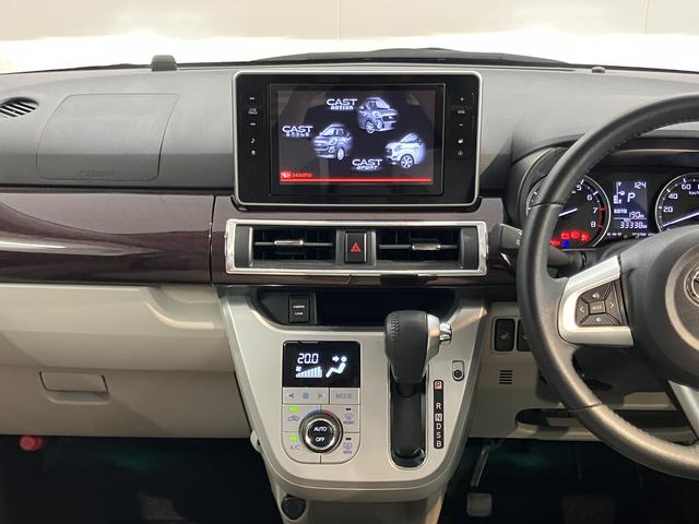 キャストスタイルＧ　ターボ　ＶＳ　ＳＡIII純正ナビ　パノラマモニター　フルセグＴＶ　ＣＤ　ＤＶＤ　Ｂｌｕｅｔｏｏｔｈ　ドラレコ　ＥＴＣ　前席シートヒーター　オートライト　ＬＥＤヘッドライト　ベンチシート　電動格納ドアミラー　キーフリーシステム（愛媛県）の中古車