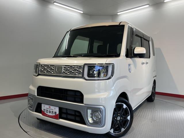 ウェイクＧ純正ナビ　バックカメラ　フルセグＴＶ　ＣＤ　ＤＶＤ　ＵＳＢ　Ｂｌｕｅｔｏｏｔｈ　ＥＴＣ　両側電動スライドドア　オートライト　ＬＥＤヘッドライト　ベンチシート　プッシュスタート　アイドリングストップ（愛媛県）の中古車
