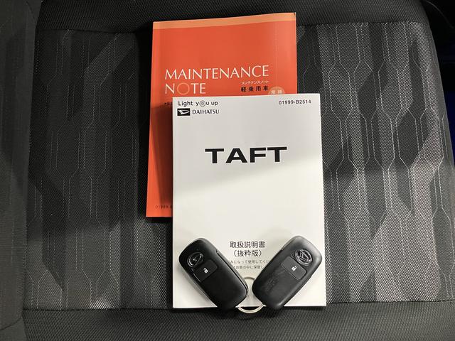 タフトＧターボ純正ナビ　パノラマモニター　フルセグＴＶ　ＣＤ　ＤＶＤ　ＵＳＢ　Ｂｌｕｅｔｏｏｔｈ　ドラレコ　ＥＴＣ　前席シートヒーター　オートライト　ＬＥＤヘッドライト　プッシュスタート　アイドリングストップ（愛媛県）の中古車