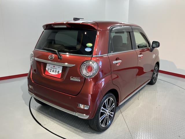 キャストスタイルＧ　ターボ　ＳＡII２ＷＤ　ＣＶＴ車　ＣＤ　オートライト　ＬＥＤヘッドライト　プッシュスタート　アイドリングストップ　ベンチシート　電動格納ドアミラー　キーフリーシステム（愛媛県）の中古車