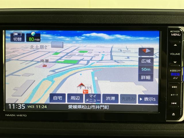 キャストアクティバＸ　ＳＡII純正ナビ　バックカメラ　フルセグＴＶ　ＣＤ　ＤＶＤ　ＵＳＢ　Ｂｌｕｅｔｏｏｔｈ　ＥＴＣ　オートライト　ベンチシート　プッシュスタート　アイドリングストップ　電動格納ドアミラー　キーフリーシステム（愛媛県）の中古車