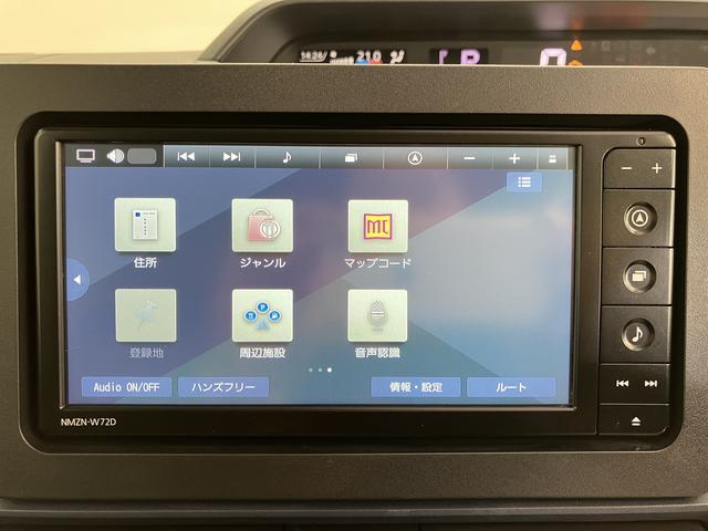 タントX純正ナビ バックカメラ フルセグTV CD DVD USB Bluetooth ETC ドラレコ 片側電動スライドドア オートライト LEDヘッドライト 前席シートヒーター アイドリングストップ(愛媛県)の中古車