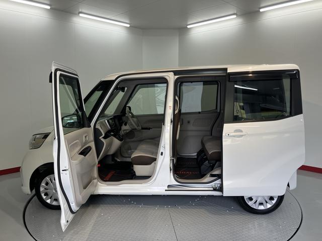 デイズルークスX純正ナビ パノラマモニター フルセグTV CD DVD USB Bluetooth ドラレコ ETC 片側電動スライドドア プッシュスタート 電動格納ドアミラー キーフリーシステム(愛媛県)の中古車