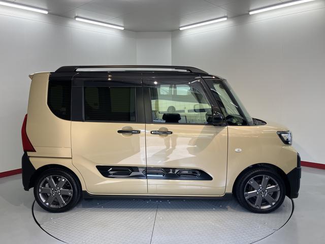 タントファンクロスターボ純正ナビ バックカメラ フルセグTV CD DVD USB Bluetooth ドラレコ 両側電動スライドドア 前席シートヒーター オートライト LEDヘッドライト 電動パーキング キーフリーシステム(愛媛県)の中古車