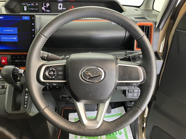 タントファンクロスターボ純正ナビ バックカメラ フルセグTV CD DVD USB Bluetooth ドラレコ 両側電動スライドドア 前席シートヒーター オートライト LEDヘッドライト 電動パーキング キーフリーシステム(愛媛県)の中古車