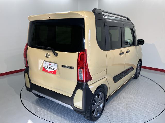 タントファンクロスターボ純正ナビ バックカメラ フルセグTV CD DVD USB Bluetooth ドラレコ 両側電動スライドドア 前席シートヒーター オートライト LEDヘッドライト 電動パーキング キーフリーシステム(愛媛県)の中古車