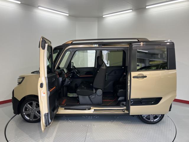 タントファンクロスターボ純正ナビ バックカメラ フルセグTV CD DVD USB Bluetooth ドラレコ 両側電動スライドドア 前席シートヒーター オートライト LEDヘッドライト 電動パーキング キーフリーシステム(愛媛県)の中古車
