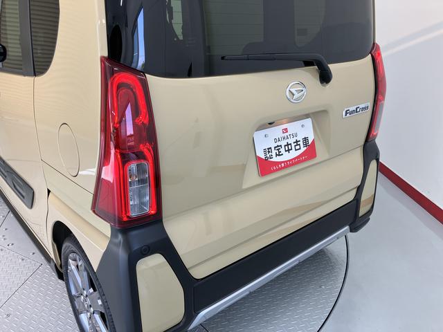 タントファンクロスターボ純正ナビ バックカメラ フルセグTV CD DVD USB Bluetooth ドラレコ 両側電動スライドドア 前席シートヒーター オートライト LEDヘッドライト 電動パーキング キーフリーシステム(愛媛県)の中古車