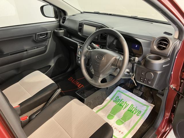 ミライースL SAIIIコーナーセンサー2WD オートライト アイドリングストップ車 純正ナビ 社外ETC車載器 フルセグTV CD DVD USB Bluetooth 電動ドアミラー(愛媛県)の中古車