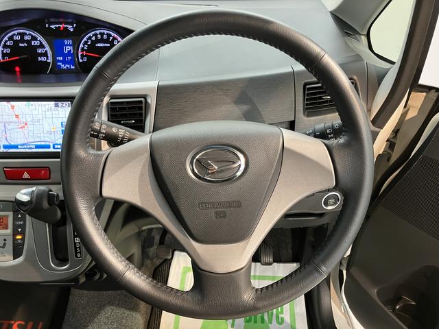 ムーヴカスタム Xリミテッド純正ナビ バックカメラ ワンセグTV CD プッシュスタート アイドリングストップ ディスチャージヘッドライト 電動格納ドアミラー キーフリーシステム 盗難防止システム(愛媛県)の中古車